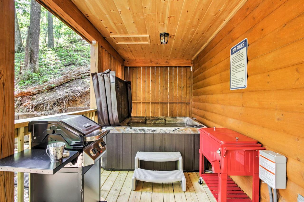 Gatlinburg Cabin With Hot Tub 5 Mi To Downtown Dış mekan fotoğraf